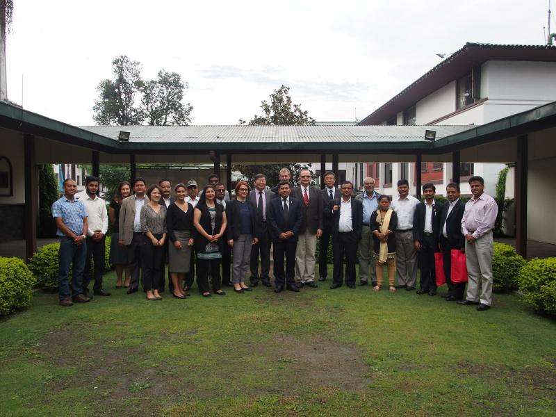 Group photo - EbA South PSC Meeting in Kathmandu, Nepal