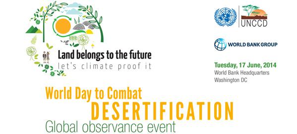 World Day to Combat Desertification 2014